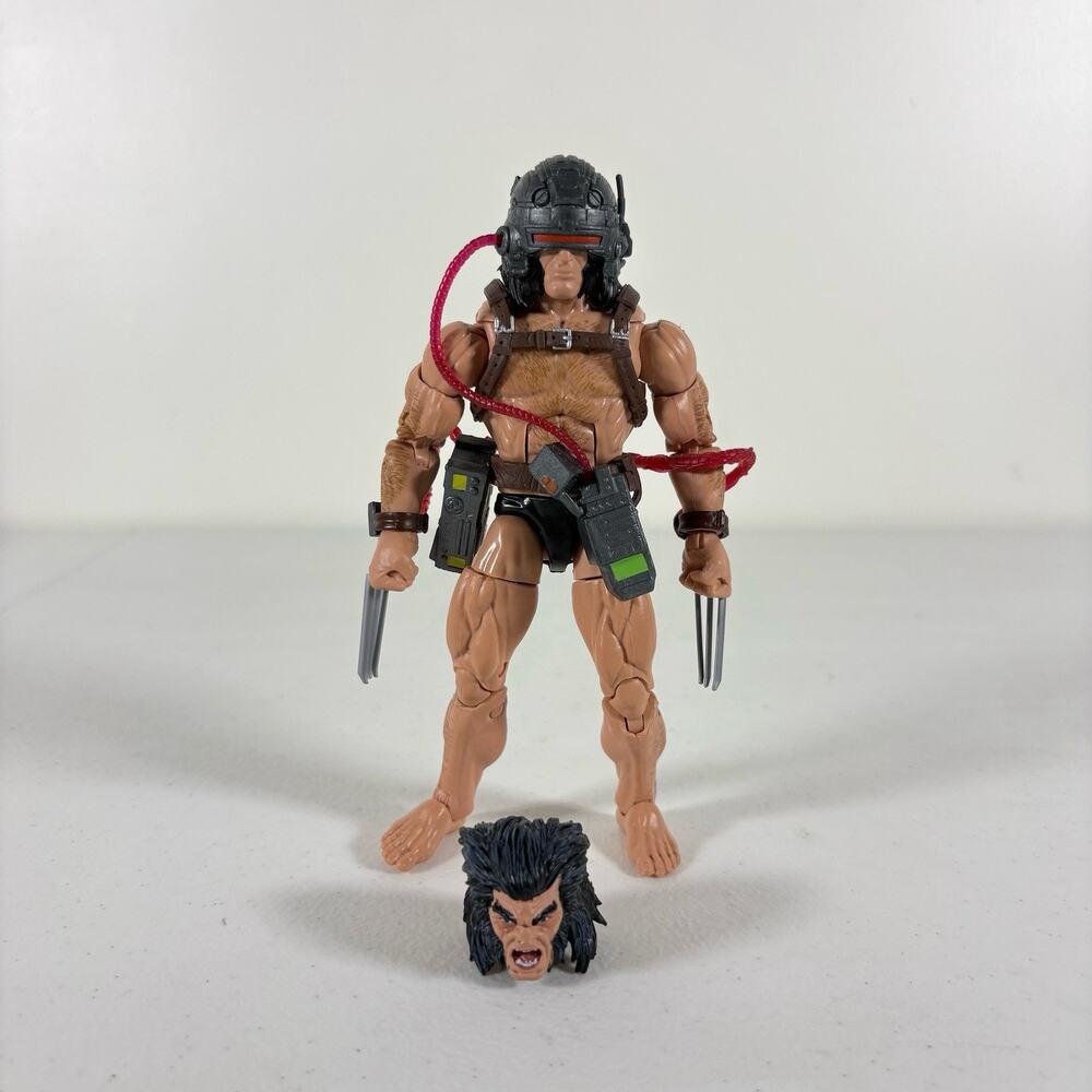 Marvel Legends Weapon X Figure Complete Caliban BAF Hasbro 2019 Wolverine